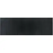vidaXL Tapis rectangulaire gris 100x300 cm bambou