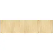 vidaXL Tapis rectangulaire naturel clair 100x400 cm bambou
