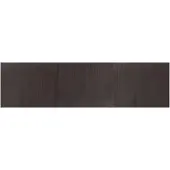 vidaXL Tapis rectangulaire marron foncé 80x300 cm bambou