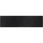 vidaXL Tapis rectangulaire noir 80x300 cm bambou