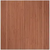 vidaXL Tapis rectangulaire marron 100x100 cm bambou