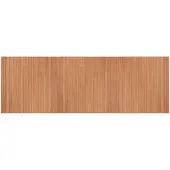 vidaXL Tapis rectangulaire naturel 100x300 cm bambou