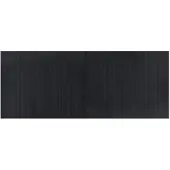 vidaXL Tapis rectangulaire noir 80x200 cm bambou
