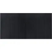 vidaXL Tapis rectangulaire noir 100x200 cm bambou