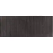 vidaXL Tapis rectangulaire marron foncé 80x200 cm bambou