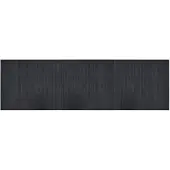 vidaXL Tapis rectangulaire gris 60x200 cm bambou