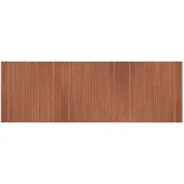 vidaXL Tapis rectangulaire marron 100x300 cm bambou