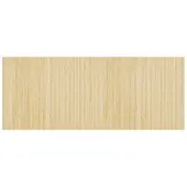 vidaXL Tapis rectangulaire naturel clair 80x200 cm bambou
