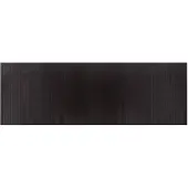 vidaXL Tapis rectangulaire marron foncé 100x300 cm bambou