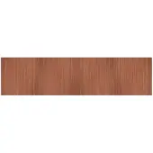vidaXL Tapis rectangulaire marron 100x400 cm bambou
