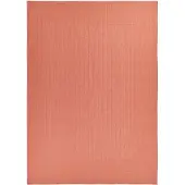 Beliani Couvre-Lits Maraka Coton 150 X 200 Cm Rouge Clair