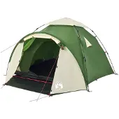 vidaXL Tente de camping dôme 3 personnes Vert Quick Release