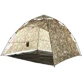 vidaXL Tente de pêche 4 personnes camouflage Quick Release