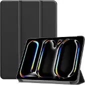 IMoshion Coque tablette Trifold Apple iPad Pro 13 (2025) M5 / (2024) M4 - Noir