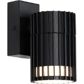 QAZQA Applique murale design noire IP44 - Boris
