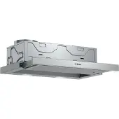 Bosch Serie 2 DFM064W54 hotte Semi-intégrée (semi-encastrée) Métallique, Argent 388 m³/h