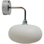 Ebb & Flow Horizon Applique Murale Shiny Silver | Marshmallow E14IP20