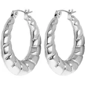 Lucardi Boucles d'oreilles argent