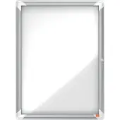 Nobo Premium Plus 4xa4 Sheets Exterior Display Case Magnetic White Background Clair Enfants