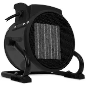 Vonroc Radiateur électrique soufflant 1000W/2000W - céramique – gris