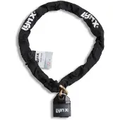Lynx Antivol à chaîne 10mm x 120cm avec gaine en nylon, acier trempé