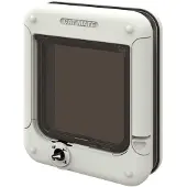 Flamingo Cat Mate 4-way Rotary Chatière Blanche