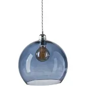 Ebb & Flow Rowan Suspension Deep blue | Silver | Ø 28 cm E27IP20