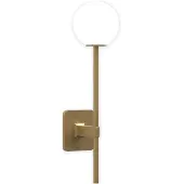 Astro Applique murale Tacoma Single Grande 3,5 W G9 sans abat-jour, laiton 1429009