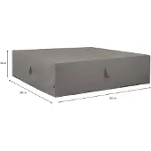 Madison Housse Meubles de Jardin Madison Grey 305x190x85 cm