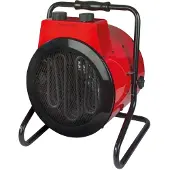Perel Chauffage industriel à ventilation - 3000 W - Thermostat réglable -