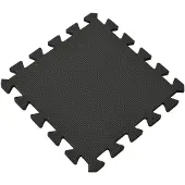 vidaXL Tapis de sol 54 pcs. 4,86 m² Mousse EVA noire