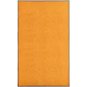 vidaXL Paillasson lavable Orange 90x150 cm
