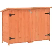 vidaXL Remise à outils de jardin 128x42x91 cm bois