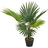 vidaXL Plante artificielle avec pot Palmier Vert 70 cm
