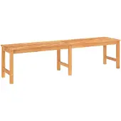vidaXL Banc de jardin 180 cm en teck massif