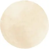 vidaXL Tapis HUARTE à poils courts doux et lavable crème Ø 200 cm