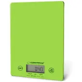 Esperanza EKS002G - Balance de cuisine électronique - 5000 kg - 1 g - Vert - Jaune - Surface de travail, Balance, Vert