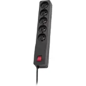 LESTAR Multiprise ZX 510 1,5 m noire