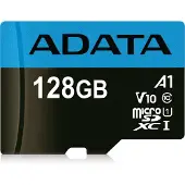 ADATA SD MicroSD Card 128GB SDXC (UHS-I Class 10) m. A. retail