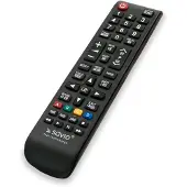 Savio Télécommande universelle de remplacement pour téléviseur SAMSUNG RC-07 IR sans fil
