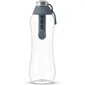 Dafi Bouteille filtrante d'eau grise 0,5l + filtre