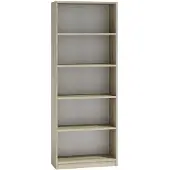 Topeshop R60 SONOMA Étagère à livres pour bureaux (60 x 30 x 182 cm)