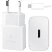 Samsung Chargeur Usb-c 15 W + Câble Blanc (ep-t1510xwegeu)