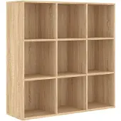 vidaXL Bibliothèque chêne sonoma 98x29x97,5 cm bois d'ingénierie