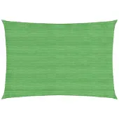 vidaXL Voile d'ombrage 160 g/m² Vert clair 4x6 m PEHD