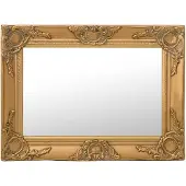 vidaXL Miroir mural style baroque 60x40 cm Doré
