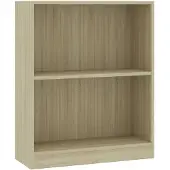 vidaXL Bibliothèque Chêne sonoma 60x24x76 cm Bois d'ingénierie