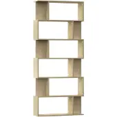 vidaXL Bibliothèque/Séparateur de pièce Chêne sonoma Bois d'ingénierie