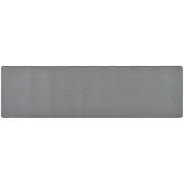 vidaXL Tapis de couloir Gris foncé 50x200 cm