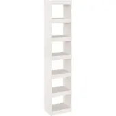vidaXL Bibliothèque/Séparateur de pièce Blanc 40x30x199 cm Pin massif